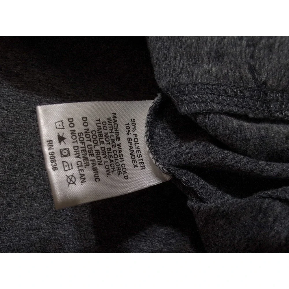 SPORT-TEK AdventHealth Full Zip Performance Jacket Stretch Gray Men's Large L